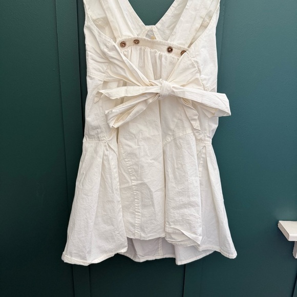 Free People Eye Catching Mini Dress in Ivory - Picture 10 of 13